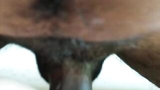 Groaning bitch ejaculates and takes big load of cum