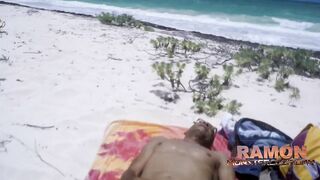 I boned this woman on the beach RAMONMONSTERCOCK.COM