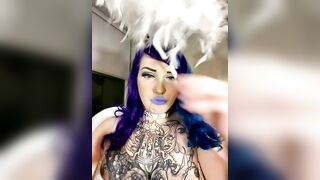 Thicc Tatted Queen Sex Toy and Plug