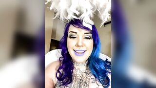 Thicc Tatted Queen Sex Toy and Plug