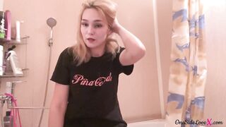 Hottie Bathes Before Bed And Jerks Off With a beauty Stream