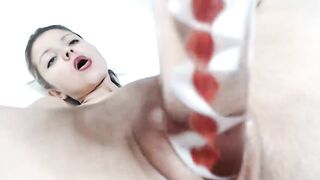 Gina Gerson Stretches her Tight Cunt to the limit!