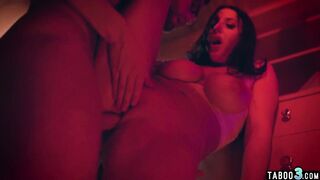 Crying chubby milf housewife Angela White punish screwed by her