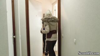 German Sister Teach 18yr mature Step-Brother how to Screwed