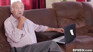 Voluptuous blonde Presley Carter is fucking 2 lusty men