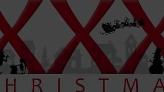 Goddess Blonde Aurora Athens gets Christmas Cummed
