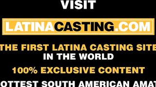 Great Long Jugs Hispanic Hot Butt Pounded on Casting Couch