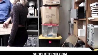 Thin Allie Nicole Thief Rough Boned on The Desk