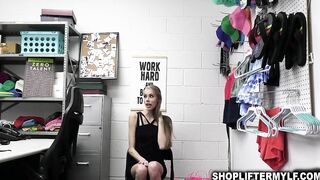 milf shoplifter Kyaa Chimera get caught and she knows how