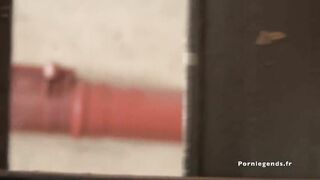 Three Way porn video – Natali Dirossa plays dirty games with a three-way of masked