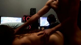 My CUCKOLD BOYFREND WANT TO PLAY GAMES SO I POUNDED HIS FRIEND