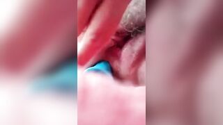 Sexywingedone loves vibrators inside her booty!