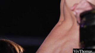 Super Sexy lesbo eats couple cunt to a squirting orgasm