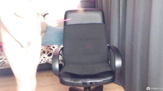 Wild older bitch AimeeParadise rough pounds herself with a toy