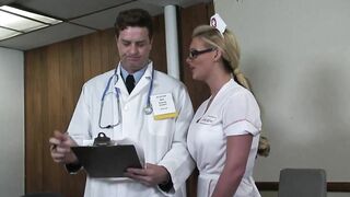 Hottie Anal Cumshot of Nasty Nurse!