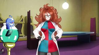 Dragon Ball Divine Adventure Part 21 Oral Sex from Android 21