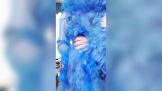 babe Blonde Marilyn Monroe gets naked & talks crazy