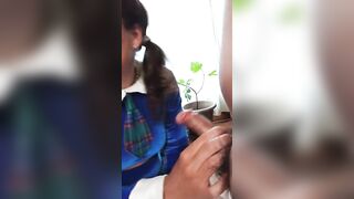 Leaking SOAK Barely Legal blows DICK and shows off her HOLES