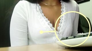 My Boss started touching my Melons and then hitching me