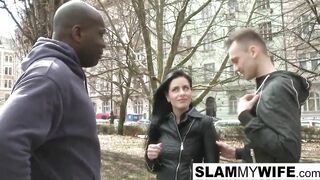 Cuck watched his fiance take a big black dick into the booty