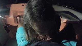 Late night boat sex