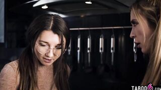 Lesbo 18 yo geeks Maya Woulfe takes revenge on her roommate