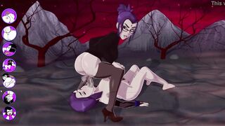 Raven gets a TERRIFIC bukkake, Fucks and Jizzes With A
