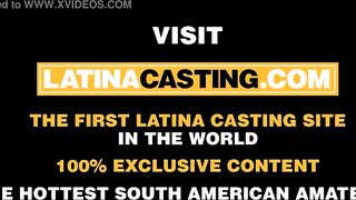 Shy Hispanic 18 Yo Goes WILD Into First Porn Casting