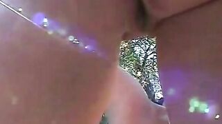 Little April and Dyke friend licking pussies