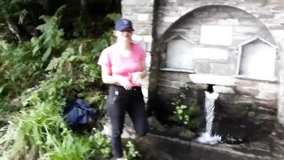 Traveling and sex on a mountain