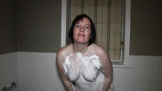 Tart into Shaving Foam