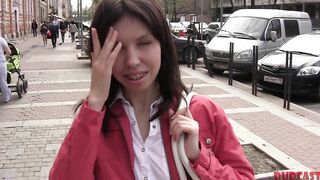 Women wants to try hand at starring and gets into porn studio