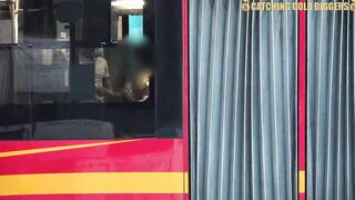 Met 2 GODDESS BOOTY Babes At Bus Stop Ends Into