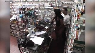 The owner of the pharmacy offer the client a "needle"