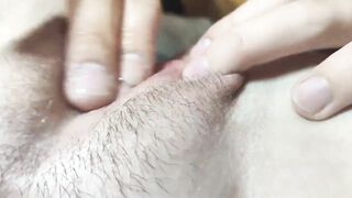 Licked her snatch, finger fucked her vagina, get a strong orgasm