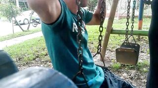 Rich oral sex with a huge booty Hispanic inside the streets