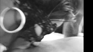 Sow blowing and I fill her face with milk