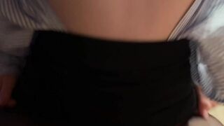 19 yo yo Teenagers Rides so Rough on a Thick Penis