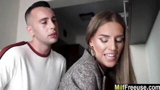 Lucky stepson has 2 stepmoms to nailed