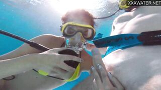 Polina Rucheyok gets hardcore screwed underwater