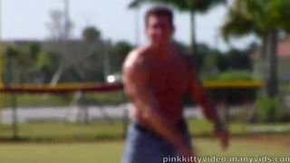EDEN ADAMS FUCKS A MUSCLE BRO