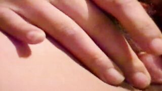 My wifey showing her unshaved snatch to hers nephew of her 18 year old