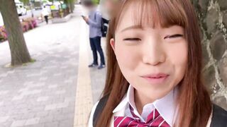 https://bit.ly/3CBmeiu　Love hotel SEX after having a Harajuku date with JK.