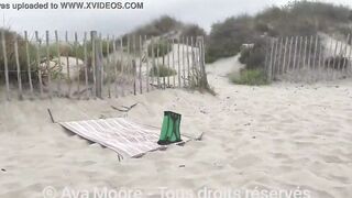 Ava Moore - MEGA BUKKAKE with Aurbeaureal on the naturist