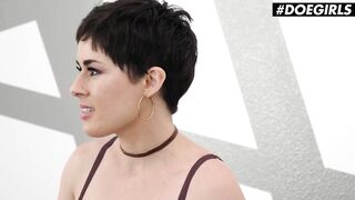 DOEGIRLS - (Olive Glass) - Huge Natural Melons mom Grind
