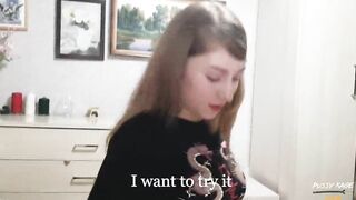 A Young Cosplayer Does Not Let Cum from Hand Job into