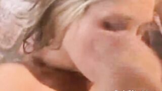An Outside Hand Job Session Inside A Sunny Day And A Cummed