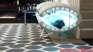 Stepsister offer fellatio and gets railed