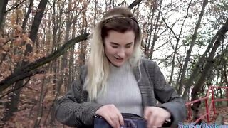 Euro Hot pickedup for head and pussyfucking