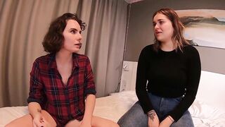 Three-Way lost at the strip cards - Eva Stone &